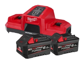 Milwaukee M18FORGENRG-602 akkumulátor és töltő szett Milwaukee M18FORGENRG-602 akkumulátor és töltő szett
