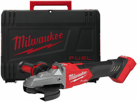 Milwaukee M18FSAGF125XB-0X akkus laposfejű sarokcsiszoló Milwaukee M18FSAGF125XB-0X akkus laposfejű sarokcsiszoló