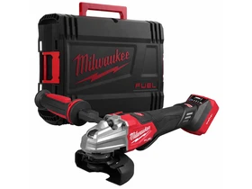 Milwaukee M18FSAGSVO125X-0X akkus sarokcsiszoló 18 V | 125 mm | 3500 - 8500 RPM | Szénkefementes | Akku és töltõ nélkül | Heavy Duty kofferben Milwaukee M18FSAGSVO125X-0X akkus sarokcsiszoló 18 V | 125 mm | 3500 - 8500 RPM | Szénkefementes | Akku és töltõ nélkül | Heavy Duty kofferben