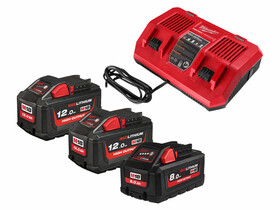 Milwaukee M18HNRGO1-823 akkumulátor és töltő szett Milwaukee M18HNRGO1-823 akkumulátor és töltő szett
