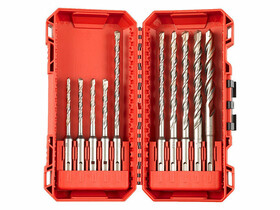 Milwaukee M2 kétélű sds-plus fúrószár készlet 10 részes Milwaukee M2 kétélű sds-plus fúrószár készlet 10 részes