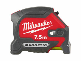 Milwaukee mágneses mérőszalag led lámpával Milwaukee mágneses mérőszalag led lámpával