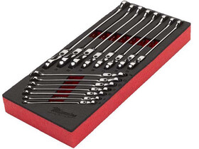 Milwaukee MAX BITE 15 részes racsnis csillag-villáskulcs készlet Milwaukee MAX BITE 15 részes racsnis csillag-villáskulcs készlet