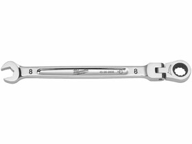 Milwaukee MAX BITE 8mm racsnis csillag-villáskulcs Milwaukee MAX BITE 8mm racsnis csillag-villáskulcs