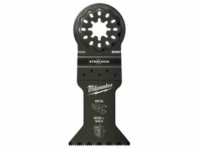 Milwaukee Multitool Starlock 65 x 42 mm merülőfűrészlap oszcilláló multigéphez Milwaukee Multitool Starlock 65 x 42 mm merülőfűrészlap oszcilláló multigéphez