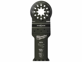 Milwaukee Multitool Starlock Merülő Bi-metál (Fém+Fa) 28x47mm merülőfűrészlap oszcilláló multigéphez Milwaukee Multitool Starlock Merülő Bi-metál (Fém+Fa) 28x47mm merülőfűrészlap oszcilláló multigéphez