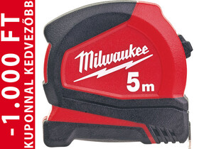 Milwaukee Pro Compact 5 m/19 mm-es mérőszalag
