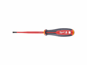 Milwaukee SL 1,0x5,5x125 szigetelt csavarhúzó 3 oldalú markolattal Milwaukee SL 1,0x5,5x125 szigetelt csavarhúzó 3 oldalú markolattal