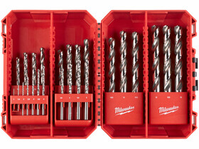 Milwaukee Thunderweb hSS-G fémfúró készlet DIN 338 25 db Milwaukee Thunderweb hSS-G fémfúró készlet DIN 338 25 db