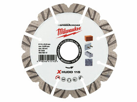 Milwaukee XHUDD 115 mm gyémánt vágótárcsa Milwaukee XHUDD 115 mm gyémánt vágótárcsa