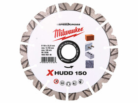 Milwaukee XHUDD 150 mm gyémánt vágótárcsa Milwaukee XHUDD 150 mm gyémánt vágótárcsa