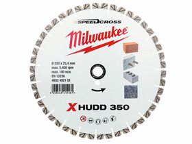 Milwaukee XHUDD 350 mm gyémánt vágótárcsa Milwaukee XHUDD 350 mm gyémánt vágótárcsa