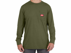 Milwaukee zöld hosszú ujjú póló S méret Milwaukee zöld hosszú ujjú póló S méret