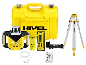 Nivel System NL620R forgólézer + RD600 jelfogó + SJJ állvány + LS-24 mérőléc