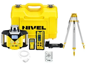 Nivel System NL640R forgólézer+ RD600 jelfogó + SJJ állvány + LS-24 mérőléc