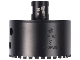 Milwaukee Diamond Max M14 gyémántfúrókorona sarokcsiszolóra 76 mm Milwaukee Diamond Max M14 gyémántfúrókorona sarokcsiszolóra 76 mm