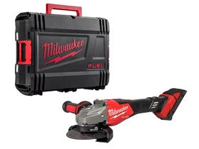 Milwaukee M18FHSAG125XB2-0X akkus sarokcsiszoló 18 V | 125 mm | 9000 RPM | Szénkefementes | Akku és töltõ nélkül | Heavy Duty kofferben Milwaukee M18FHSAG125XB2-0X akkus sarokcsiszoló 18 V | 125 mm | 9000 RPM | Szénkefementes | Akku és töltõ nélkül | Heavy Duty kofferben