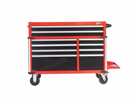 Milwaukee 36 inch/117 cm 10 fiókos acél szerszámos kocsi Milwaukee 36 inch/117 cm 10 fiókos acél szerszámos kocsi