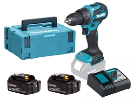 Makita DDF490RFJ akkus fúrócsavarozó tokmányos 18 V | 65 Nm | Szénkefementes | 2 x 3 Ah akku + töltő | MakPac-ban