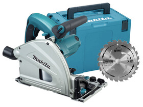 Makita SP6000J elektromos merülő körfűrész 165 x 20 mm | Vágási mélység: 55 mm | 1300 W | MakPac-ban Makita SP6000J elektromos merülő körfűrész 165 x 20 mm | Vágási mélység: 55 mm | 1300 W | MakPac-ban