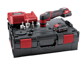 Flex PXE 80 12-EC akkus polírozógép 2x2,5 A + töltő Flex PXE 80 12-EC akkus polírozógép 2x2,5 A + töltő