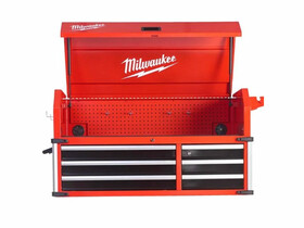 Milwaukee 46 inch/117 cm 6 fiókos acél szerszámosláda Milwaukee 46 inch/117 cm 6 fiókos acél szerszámosláda