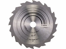 Bosch 165 x 1,7 x 20 mm, 12 körfűrészlap Bosch 165 x 1,7 x 20 mm, 12 körfűrészlap