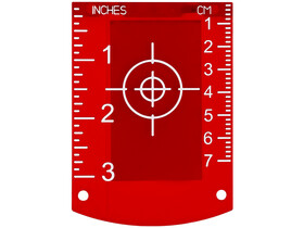 Nivel System TR-R piros lézercéltábla Nivel System TR-R piros lézercéltábla