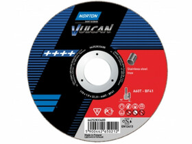 Norton Vulcan Inox 115x1.0mm vágókorong Norton Vulcan Inox 115x1.0mm vágókorong