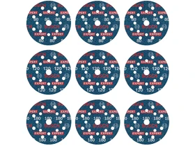 Bosch EXPERT fólia tépőzáras excentercsiszolópapír készlet 125mm 3x80/120/180