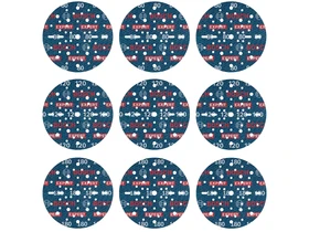 Bosch EXPERT fólia tépőzáras excentercsiszolópapír készlet 150mm 3x80/120/180