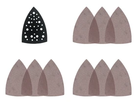 Milwaukee deltacsiszolólap készlet 100 x 147 mm Milwaukee deltacsiszolólap készlet 100 x 147 mm