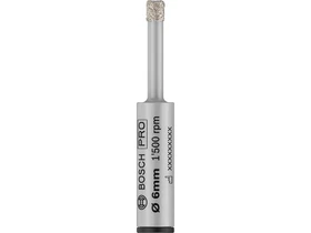 Bosch PRO Ceramic dry gyémántfúrókorona fúrógéphez 6 x 33 x 13 mm Bosch PRO Ceramic dry gyémántfúrókorona fúrógéphez 6 x 33 x 13 mm