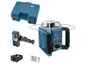 Bosch GRL 400 H forgólézer Hatósugár: 0 - 10 m/0 - 200 m | 3 x elem + elemadapter | Kofferben Bosch GRL 400 H forgólézer Hatósugár: 0 - 10 m/0 - 200 m | 3 x elem + elemadapter | Kofferben