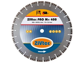 ZIVtec PRO M+400 gyémánt vágótárcsa 400 x 25,4 mm