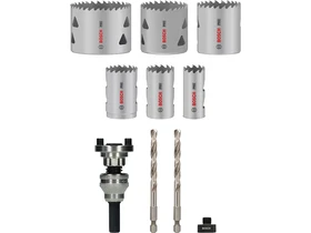 Bosch PRO Multi Material Q-Lock körkivágó fűrész készlet 10 részes Bosch PRO Multi Material Q-Lock körkivágó fűrész készlet 10 részes