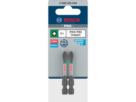 Bosch PZ2 bit készlet 55 mm 2 db Bosch PZ2 bit készlet 55 mm 2 db