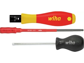 Wiha TorqueVario-S szigetelt nyomaték csavarozó készlet Wiha TorqueVario-S szigetelt nyomaték csavarozó készlet
