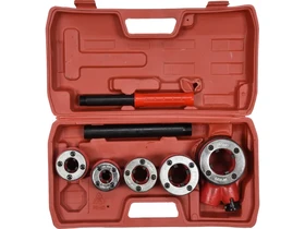 Racsnis csomenetmetszo keszlet klupp 381-14 5 db menetmetszo fej Kép: Racsnis csomenetmetszo keszlet klupp 381-14 5 db menetmetszo fej.webp