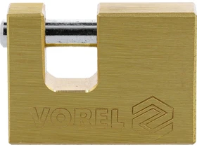 Kép: RECTANGULAR BRASS PADLOCK 50MM.webp
