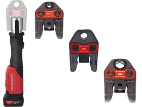 Rothenberger ROMAX 4000 akkus csőprés 1x4Ah set M 15–22–28 mm AMP Rothenberger ROMAX 4000 akkus csőprés 1x4Ah set M 15–22–28 mm AMP