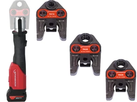 Rothenberger ROMAX 4000 akkus csőprés 1x4Ah set TH 16–20–26 mm AMP Rothenberger ROMAX 4000 akkus csőprés 1x4Ah set TH 16–20–26 mm AMP