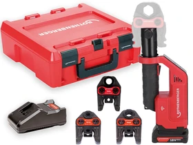 Rothenberger ROMAX COMPACT III akkus csőprés 1x2Ah set TH 16-20-25 AMP Rothenberger ROMAX COMPACT III akkus csőprés 1x2Ah set TH 16-20-25 AMP