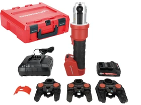 Rothenberger ROMAX NANO Akkus csőprés iJAW Set TH, 16–20–26 mm, 1× 2 Ah CAS