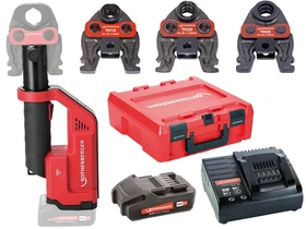 Rothenberger Romax Compact III Set TH16-20-26 akkus csőprés Compact | 18 V | 12 - 40 mm | 19 kN | Szénkefés | 2 x 2 Ah akku + töltő | Rocase-ben Rothenberger Romax Compact III Set TH16-20-26 akkus csőprés Compact | 18 V | 12 - 40 mm | 19 kN | Szénkefés | 2 x 2 Ah akku + töltő | Rocase-ben