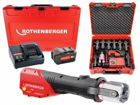 Rothenberger Set R4000 MaxiPro 1/4 - 9/8 inch akkus hidraulikus présgép Rothenberger Set R4000 MaxiPro 1/4 - 9/8 inch akkus hidraulikus présgép