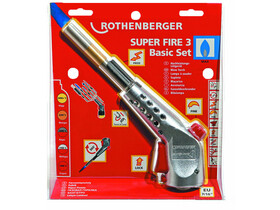 Rothenberger Super Fire 3 Basic forrasztó készlet Rothenberger Super Fire 3 Basic