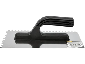 Kép: Rozsdamentes acel fogazott glettvas 270130 mm 66 mm fogazas.webp