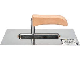 Rozsdamentes acel glettvas 280 mm aluminium hatlappal Kép: Rozsdamentes acel glettvas 280 mm aluminium hatlappal.webp