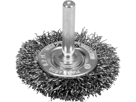 Rozsdamentes INOX drotkefe 50 mm furogephez Kép: Rozsdamentes INOX drotkefe 50 mm furogephez.webp